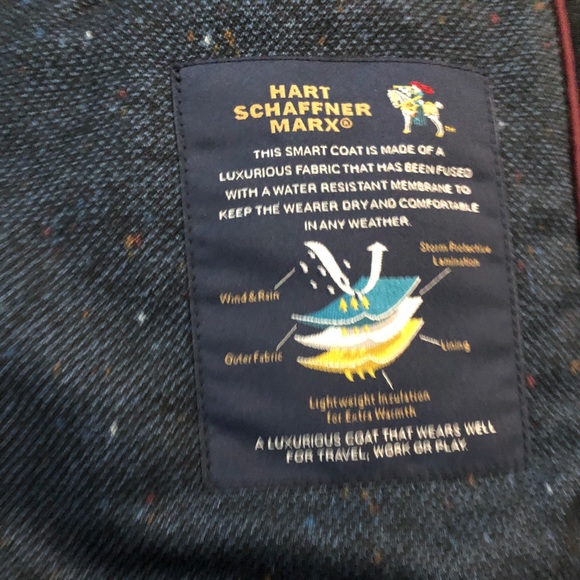 hart schaffner marx Overcoat FIRE SALE - Picture 4 of 10